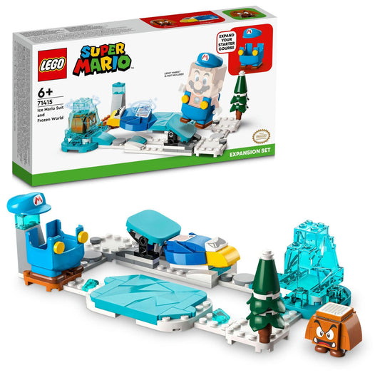 LEGO Super Mario Ice Mario Suit and Frozen World Expansion Set 71415 Building Toy