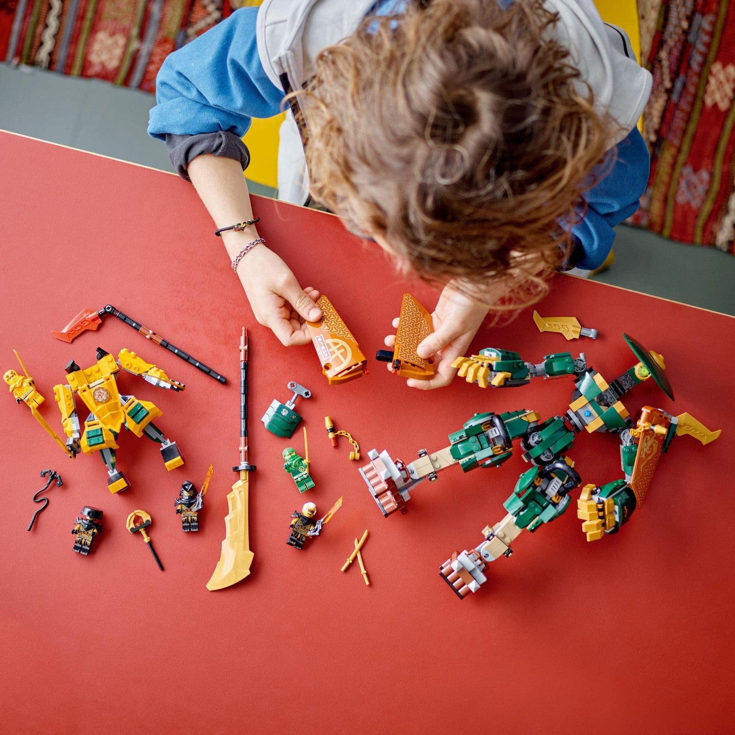 LEGO® NINJAGO® Lloyd and Arin’s Ninja Team Mechs 71794 Amazon