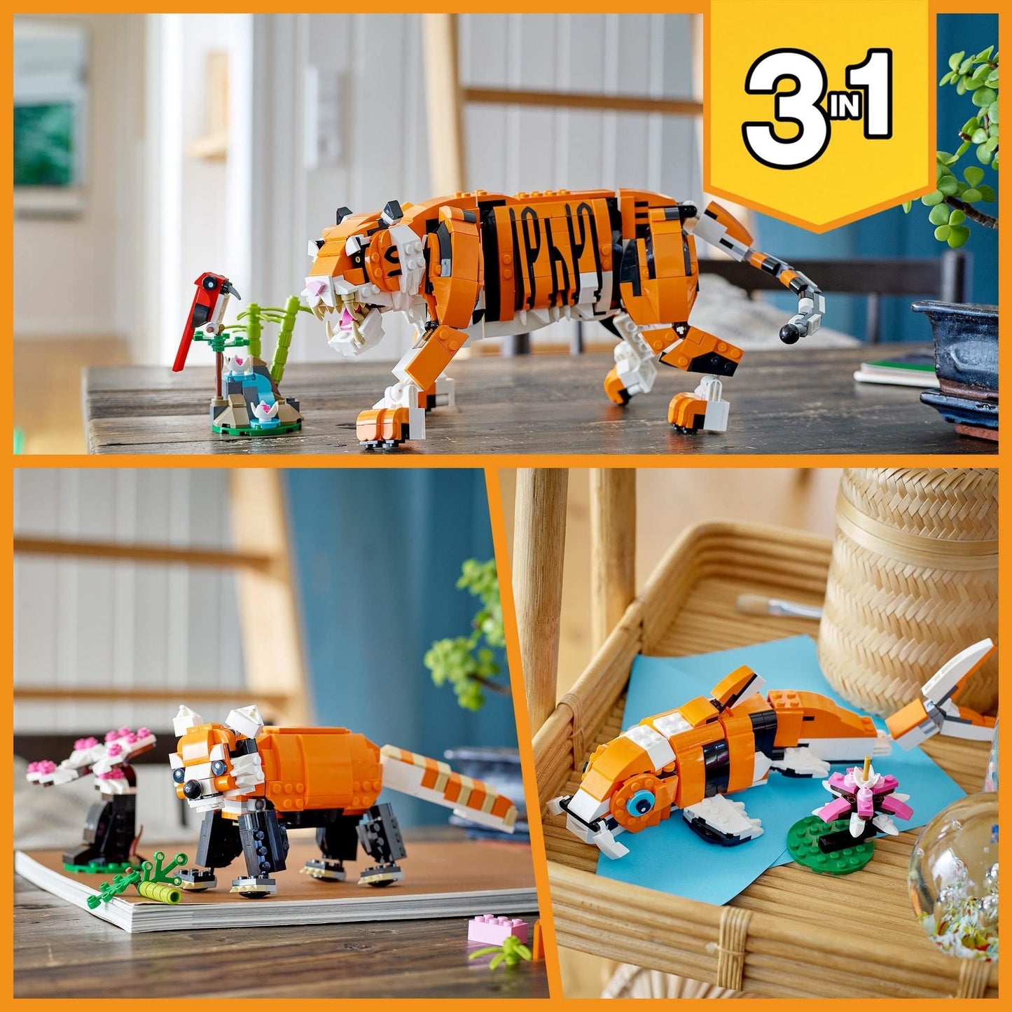 LEGO® Creator 3in1 Majestic Tiger 31129