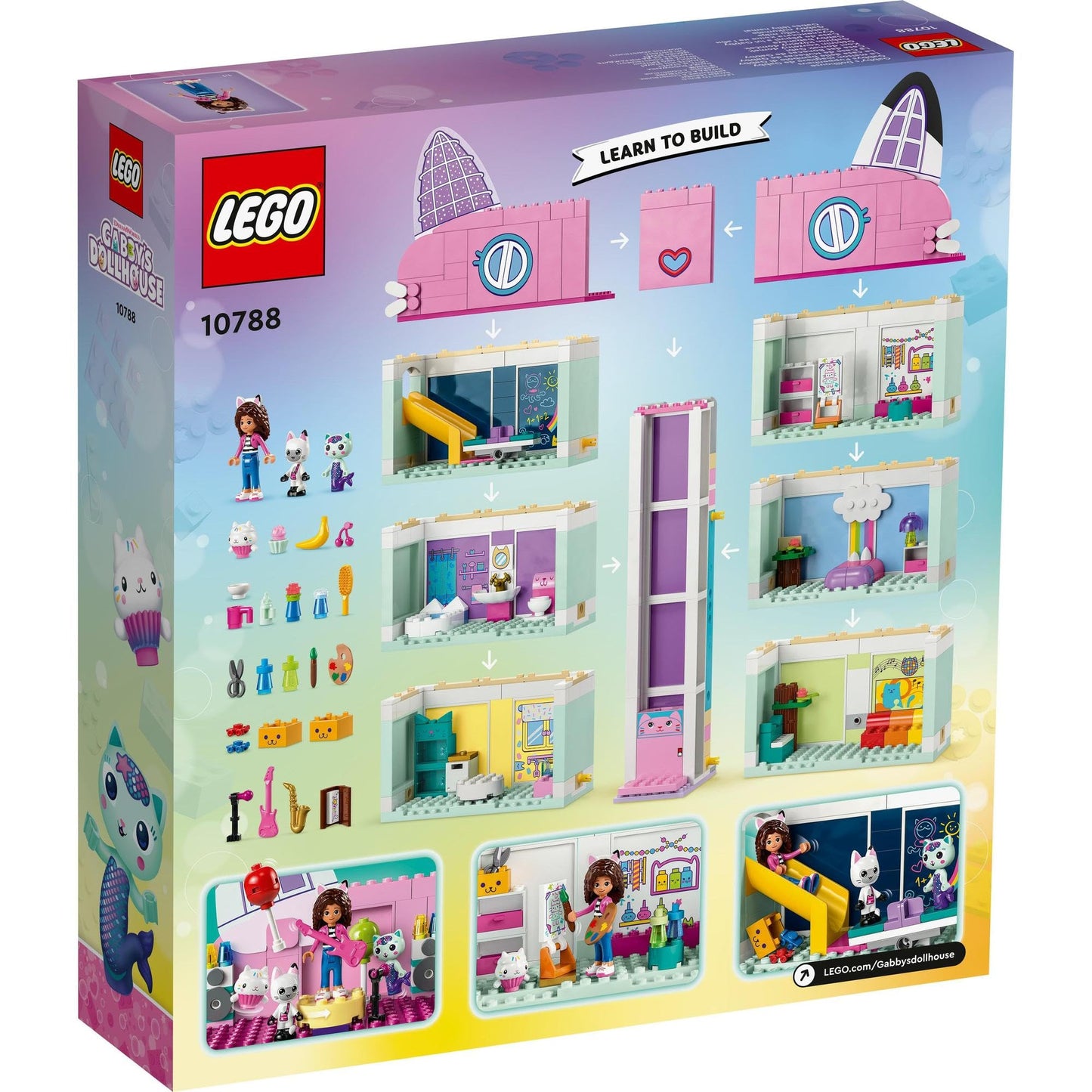 LEGO Gabby’s Dollhouse 10788 Building Toy