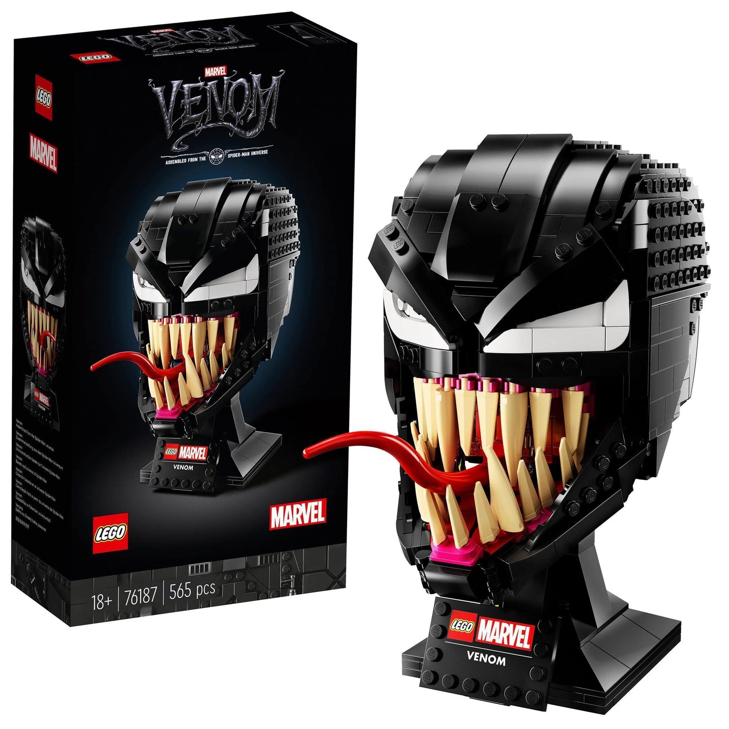 LEGO 76187 Marvel Super Heroes Spider-Man Venom Mask (damaged box but sealed)