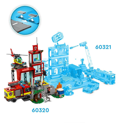 LEGO City Fire Station 60320 Kids Building & Construction Toys