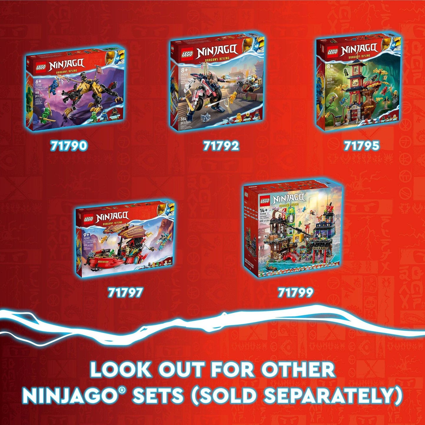 LEGO® NINJAGO® Lloyd and Arin’s Ninja Team Mechs 71794 Amazon
