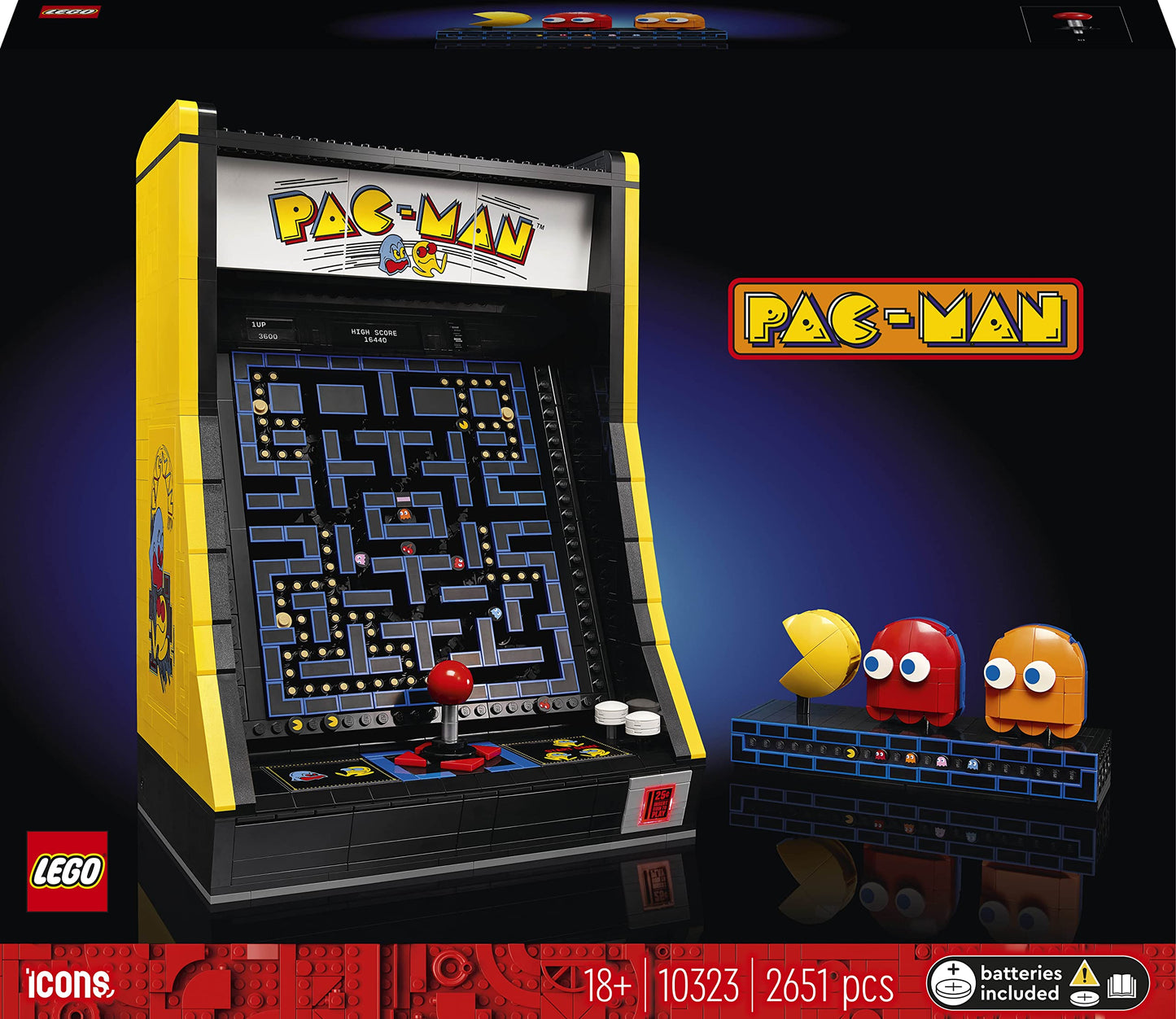 LEGO 10323 PAC-Man Arcade - New.