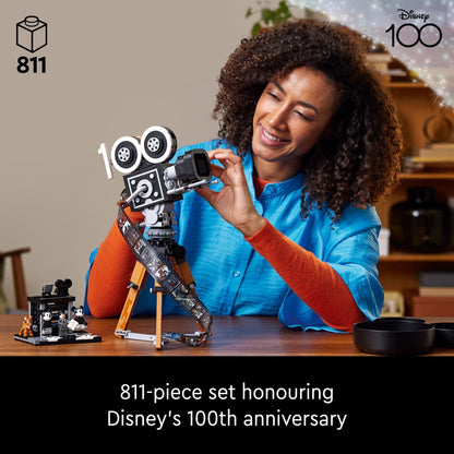 LEGO® Disney Walt Disney Tribute Camera 43230 Disney’s 100th Anniversary