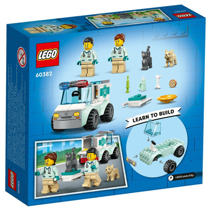 LEGO City Vet Van Rescue 60382 Building Toy Set