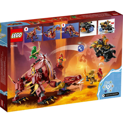 LEGO® NINJAGO® Heatwave Transforming Lava Dragon 71793 Building Toy