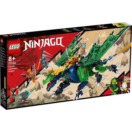 LEGO NINJAGO Lloyd’s Legendary Dragon Building Kit 71766 Amazon