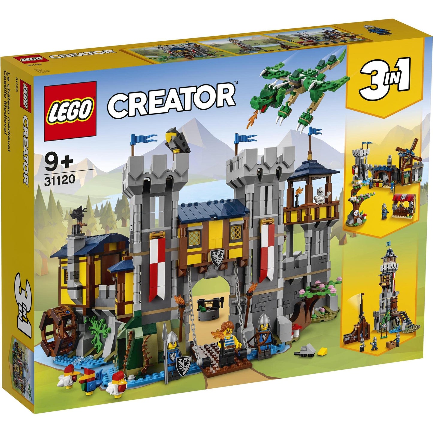 LEGO® Creator 3in1 Medieval Castle 31120 Building Kit