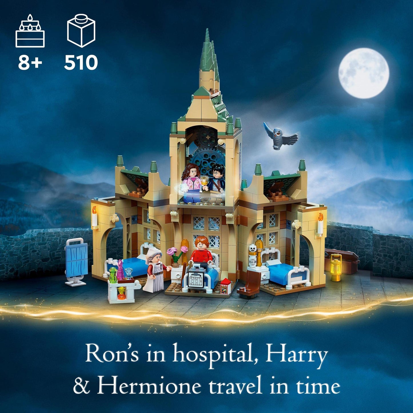 LEGO Harry Potter Hogwarts Hospital Wing Castle Toy  76398