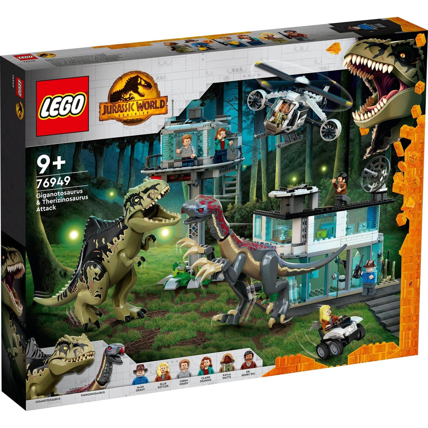 LEGO Jurassic World Giganotosaurus and Therizinosaurus Attack 76949