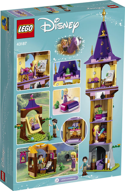 LEGO 43187 Disney Princess Rapunzel’s Tower Castle Playset