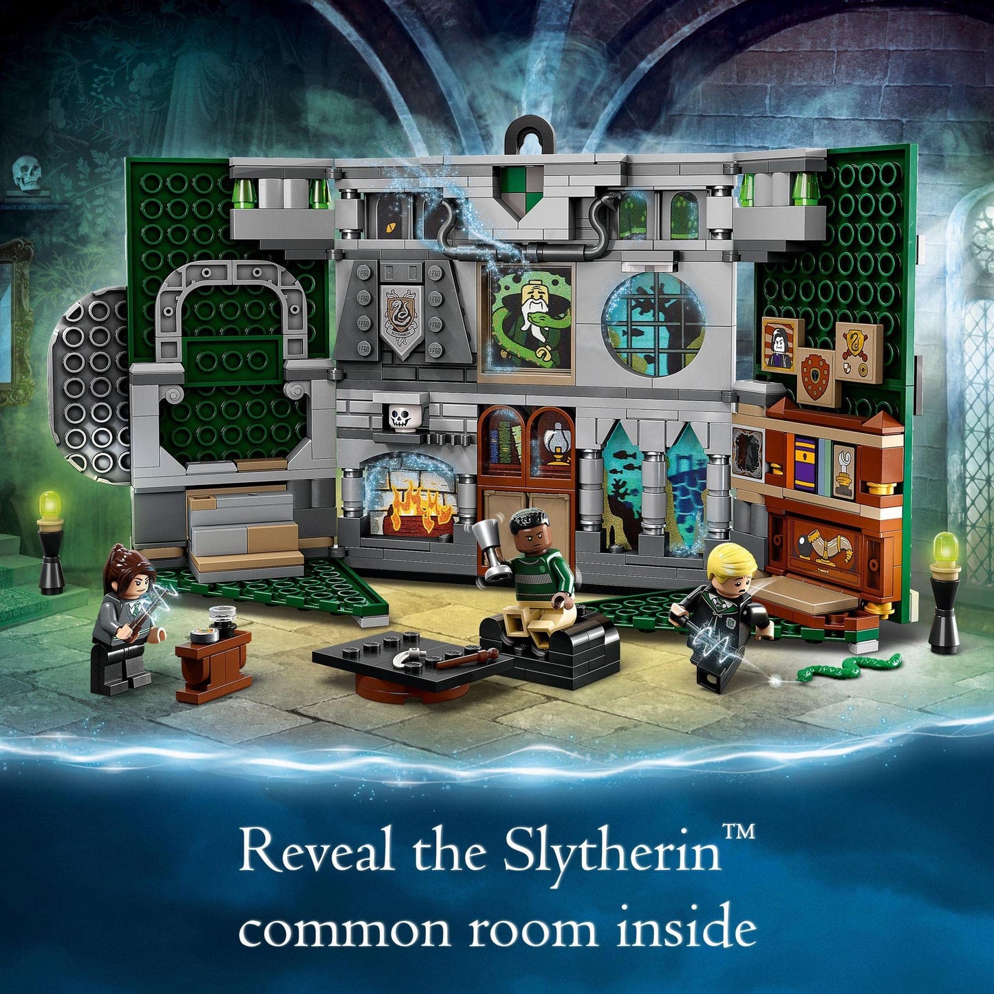 LEGO® Harry Potter™ Slytherin™ House Banner 76410 Building Toy Set