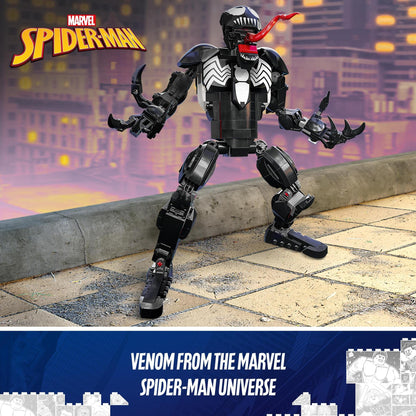 LEGO Marvel Venom Figure, Fully Articulated Super Villain Action Toy 76230