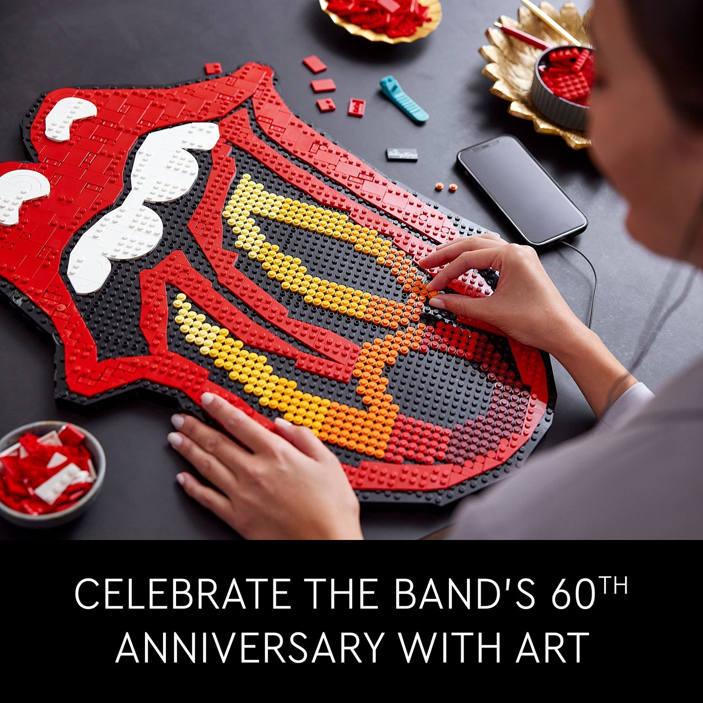 LEGO Art The Rolling Stones Logo 31206