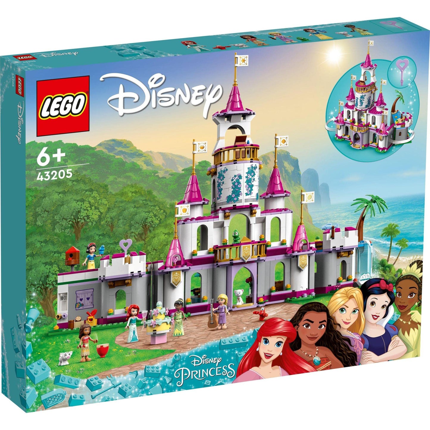 LEGO Disney Princess Ultimate Adventure Castle Building Kit