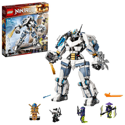 LEGO 71738 NINJAGO Legacy Zane’s Titan Mech Battle Ninja Building Set