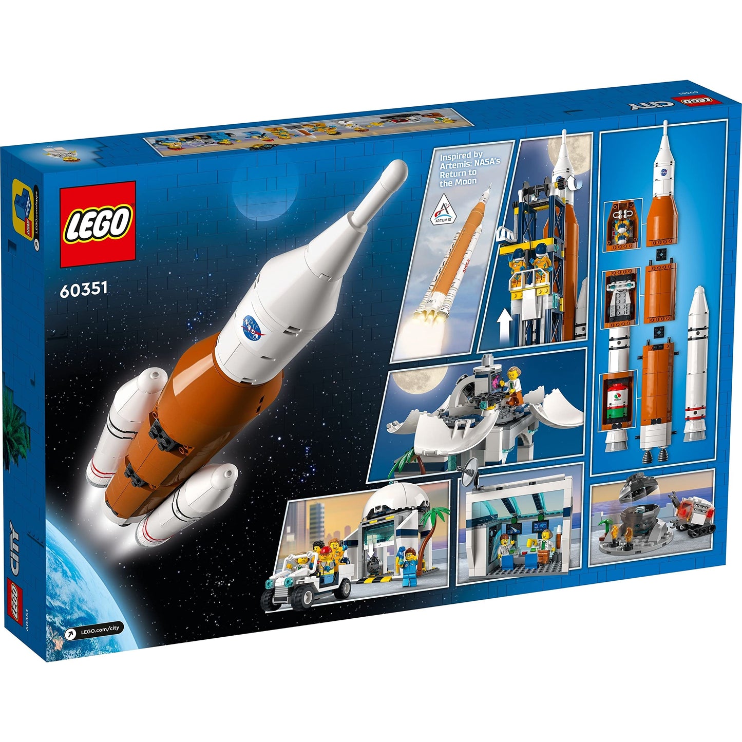 LEGO City Rocket Launch Center 60351 B