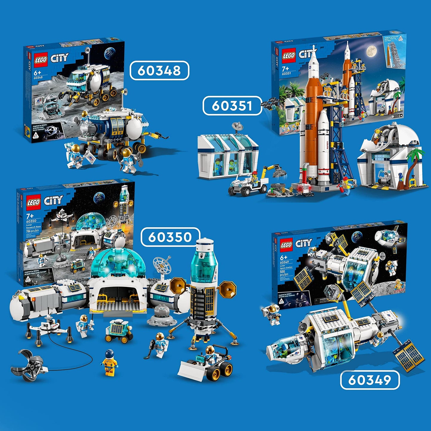 LEGO City Rocket Launch Center 60351 B