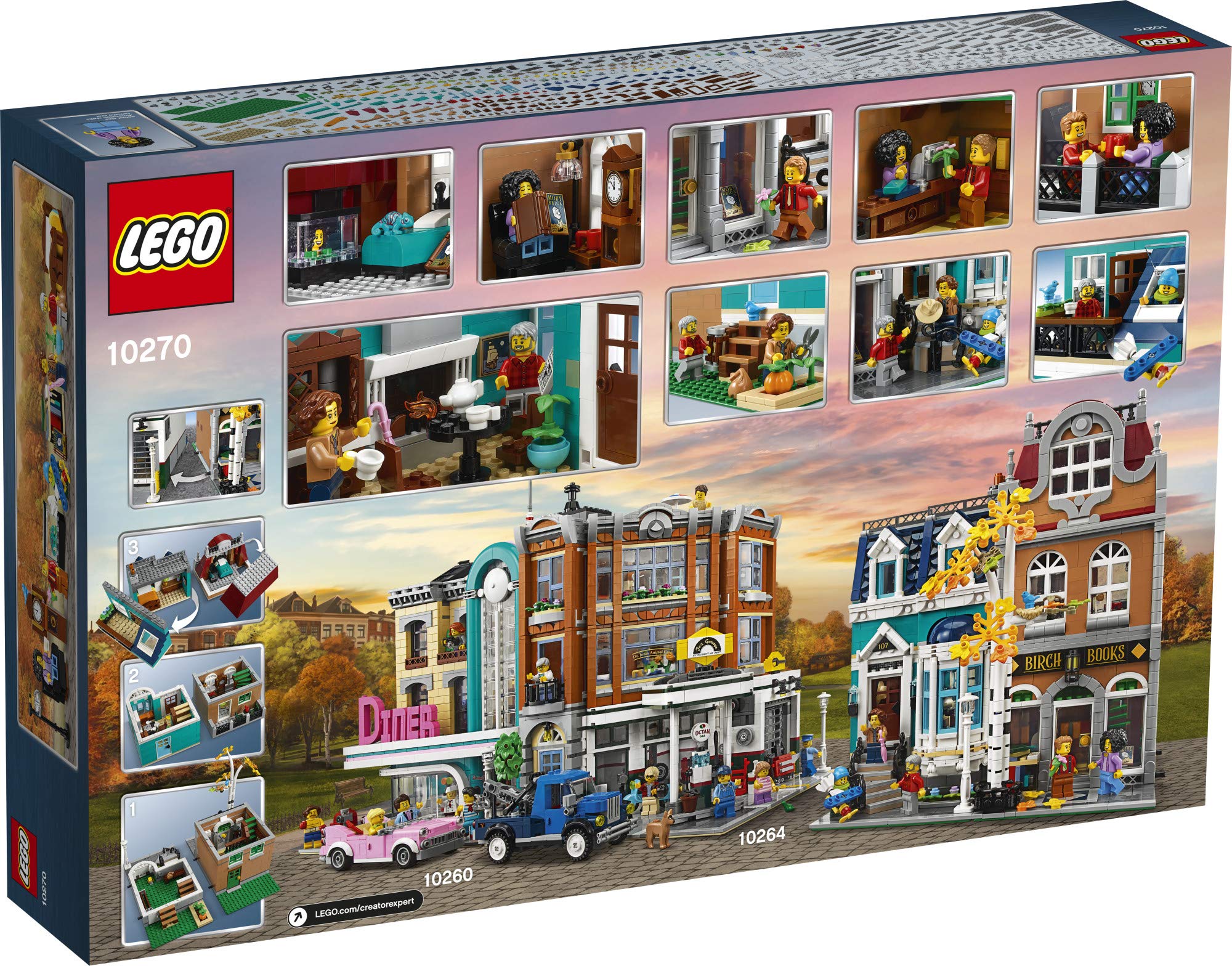 LEGO Creator Expert Bookshop 10270 Brick Island