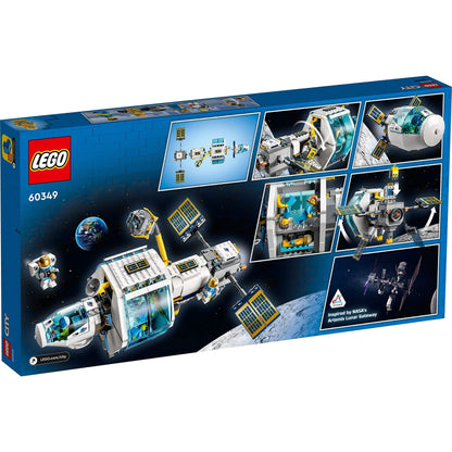 LEGO City Lunar Space Station 60349 Kids Building & Construction Toys